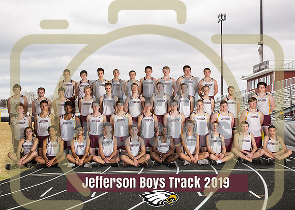5X7  Boys Track Team