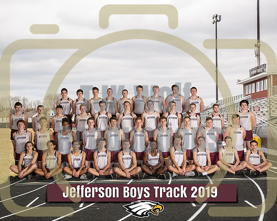 8X10 Boys Track Team