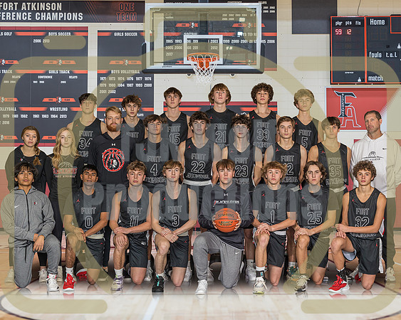 8x10 Varsity B BB Team