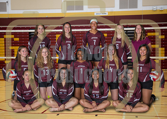 5X7 JV Volleyball Team