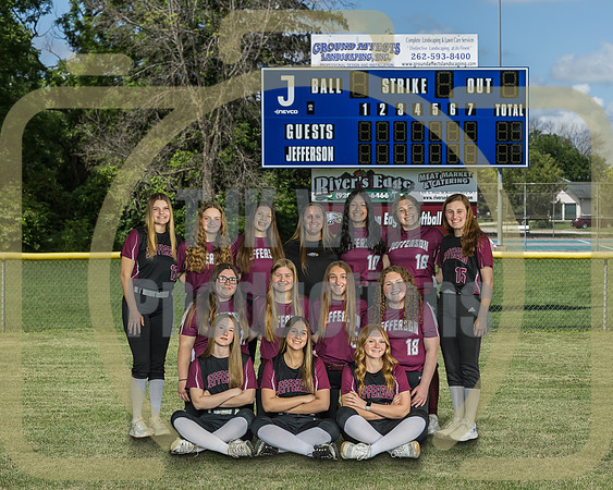 8x10 JV Softball Team