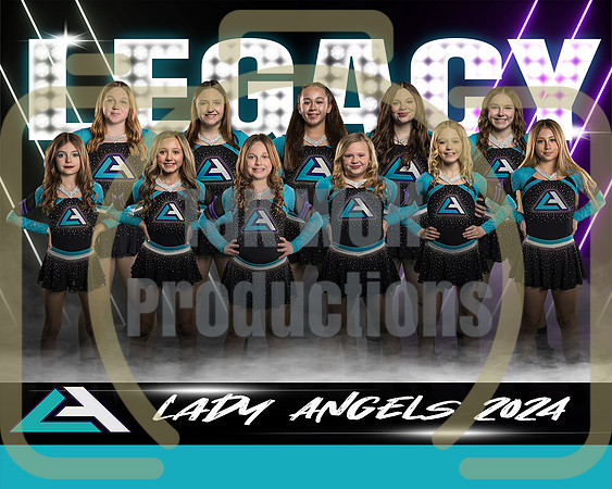 8x10  Lady Angels Team