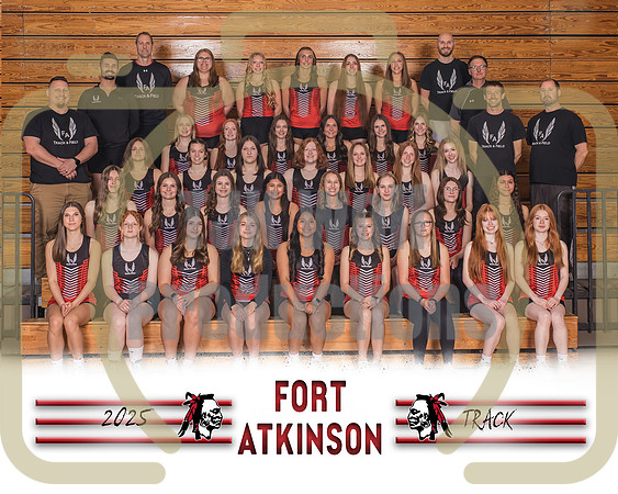 8x10 Fort Girls Track Team