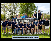 8x10 Lakeside Lutheran Golf Team