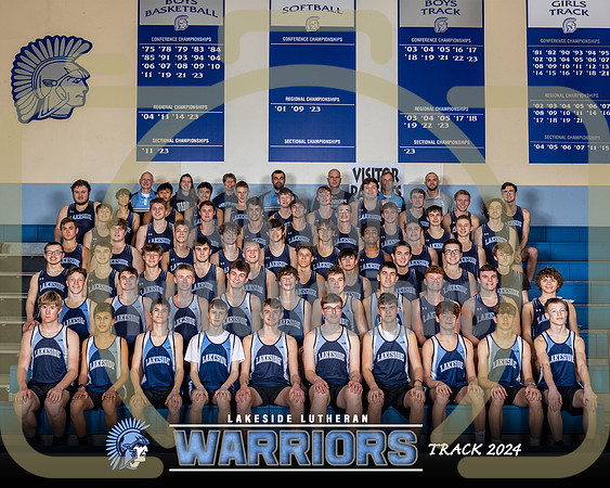 8x10 LLHS Boys Track Team