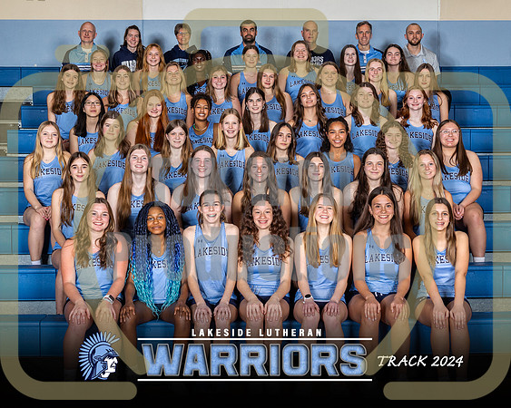 8x10 LLHS Girls Track Team