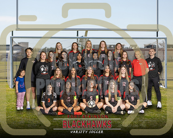 8x10 Girls Varsity Soccer Team
