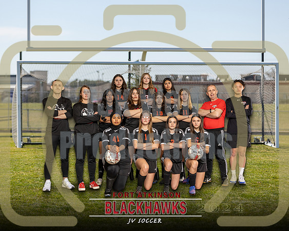 8x10 JV Girls Soccer Fun