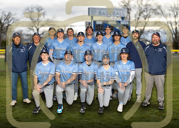 5x7 LLHS Varsity Baseball Team