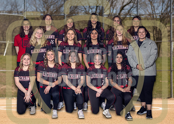 5x7 JV Softball Team YB
