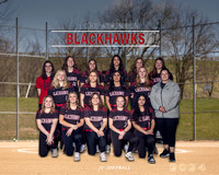 8x10 JV Softball Team