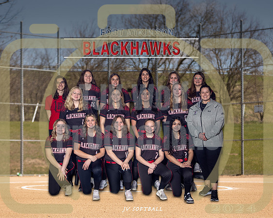 8x10 JV Softball Team