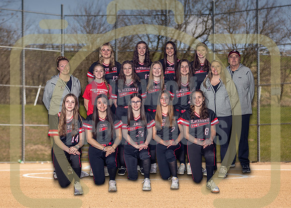 5x7 Varsity Softball Team YB