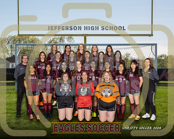 8x10 JHS Girls Soccer Varsity Team