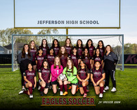 JHS Girls JV Soccer 24