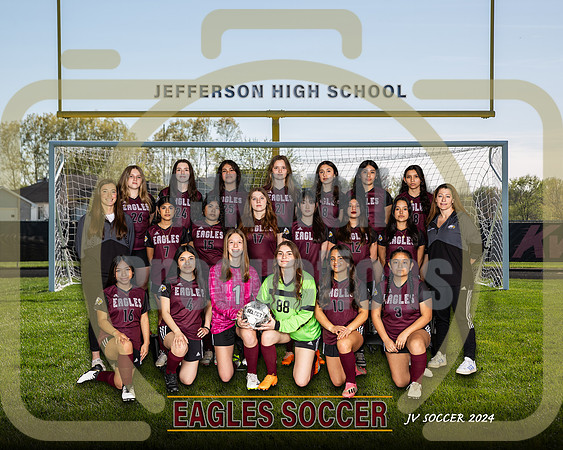 8x10 JHS JV Girls Soccer Team