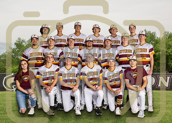 5x7 Varsity Baseball Team YB