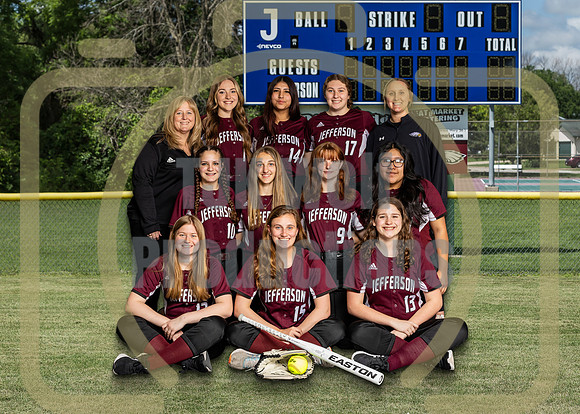 5X7 JV SOFTBALL TEAM