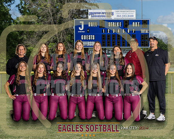 8X10 JHS VARISY SOFTBALL TEAM