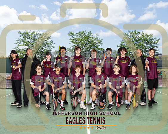 8x10 Boys Tennis Team