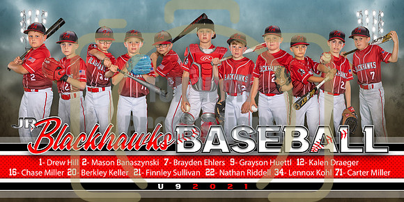 10x20 U9 Jr. Blackhawk Banner