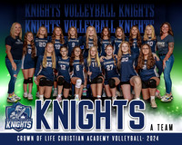 CLCA Volleyball A Team 24
