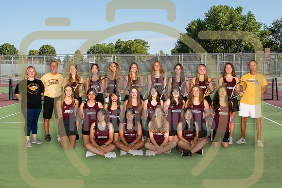 JHS Tennis Team YB 2022