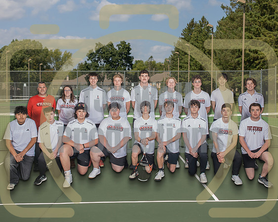 8x10 Boys Tennis Team