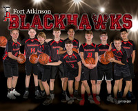 FBBA 8th Grade Basketball Team