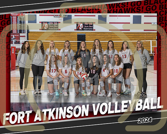 8X10 FAHS VOLLEYBALL TEAM 2024