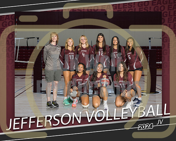 8X10 JHS JV Volleyball team