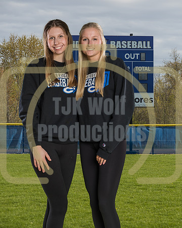 Rylee Brattlie Haley Bristol Baseball Managers