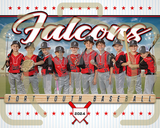 8X10 Falcons team