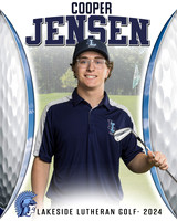 36x45 COOPER JENSEN GOLF BANNER