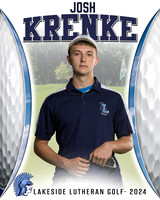 36x45 JOSH KRENKE GOLF BANNER