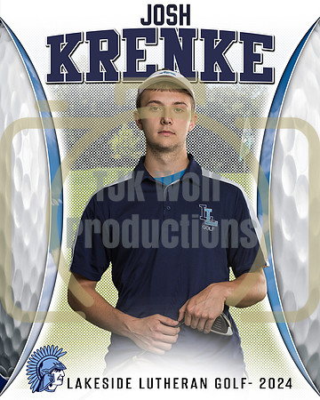 36x45 JOSH KRENKE GOLF BANNER