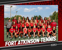 8X10 FAHS Tennis Team