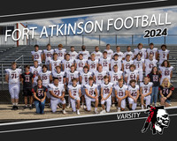 8X10 FAHS FOOTBALL VARSITY TEAM