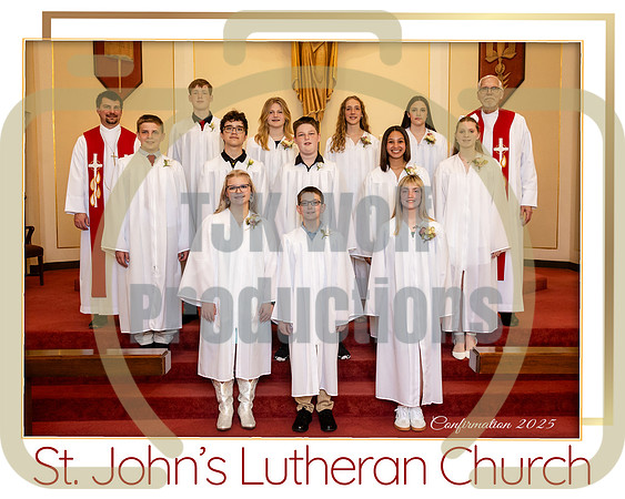 8x10 St John's Confirmation group