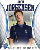 36x45 JOSH JORGENSEN GOLF BANNER