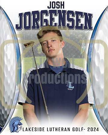 36x45 JOSH JORGENSEN GOLF BANNER