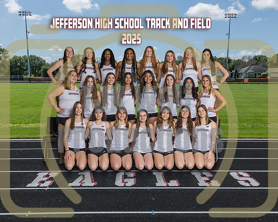 8X10 JHS GIRLS TRACK TEAM 2025