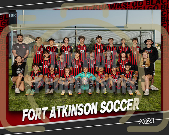 8X10 FAHS BOYS SOCCER TEAM 2024