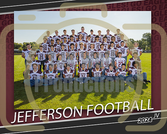 8X10 JHS JV FOOTBALL Team