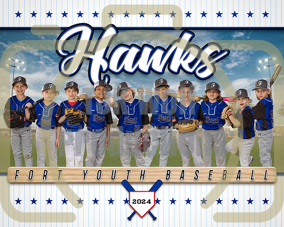 8X10 Hawks Team