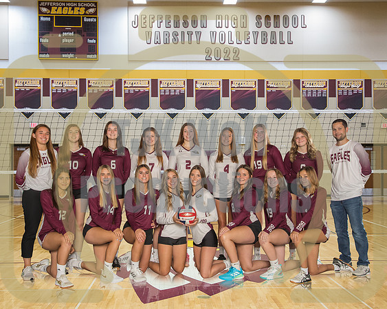8X10 JHS Varsity Volleyball Team 2022
