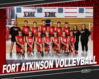 8X10 FAHS Boys Varsity Volleyball Team