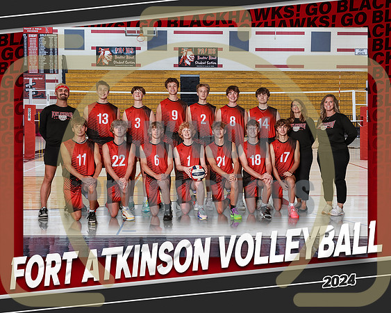 8X10 FAHS Boys Varsity Volleyball Team